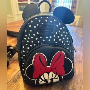 Disney Parks Minnie Mouse Loungefly backpack